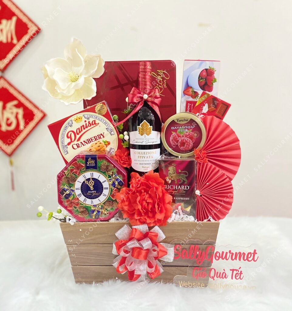 Giỏ Quà Tết 2027 - Tết Đinh Mùi - QM166